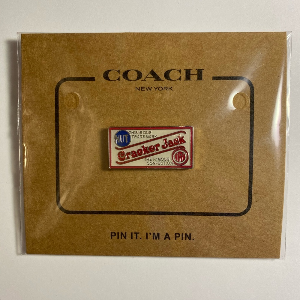 Coach Cracker Jack Pin